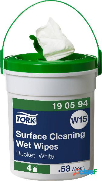 Panni per la pulizia delle superfici umidi W15, 1 velo TORK