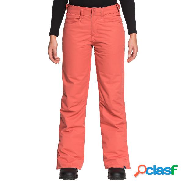 Pantalone Snow Roxy Backyard (Colore: salmone, Taglia: L)