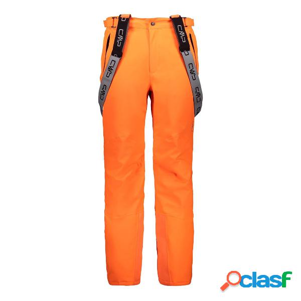 Pantalone sci Cmp (Colore: ORANGE FLUO, Taglia: 50)