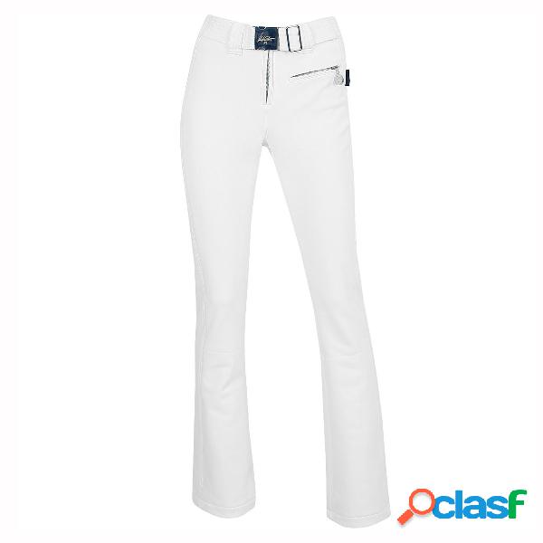 Pantalone sci High Society Lani (Colore: white-gold, Taglia: