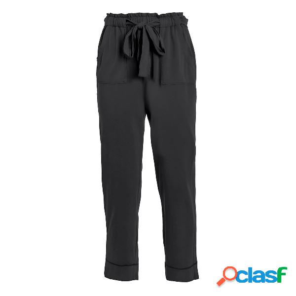 Pantaloni Deha Belted Jersey (Colore: Black, Taglia: XS)