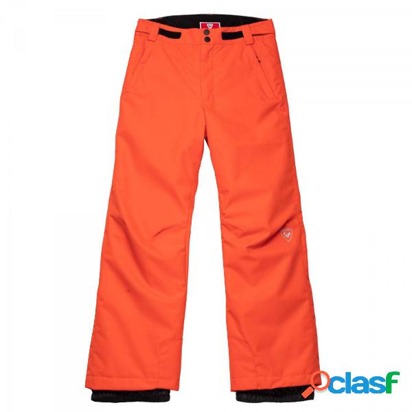 Pantaloni sci bambino Rossignol Ski (Colore: LAVA ORANGE,