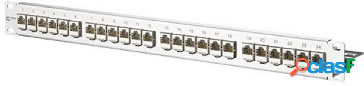 Patchpanel di rete Metz Connect 24 Porte 130921-E CAT 6A 1 U