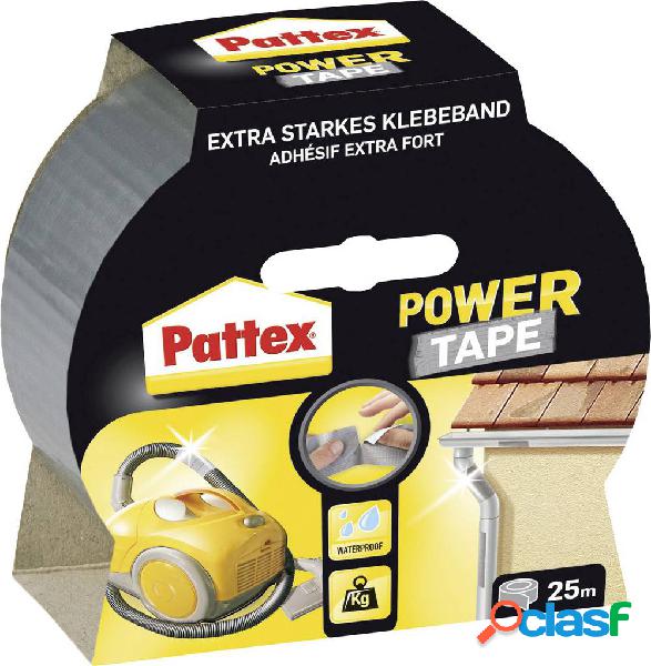 Pattex PT2DS Nastro in tessuto Pattex Power Tape Argento (L