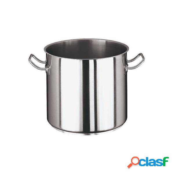 Pentola Alta in Acciaio inox 18/10 fondo triplo (inox