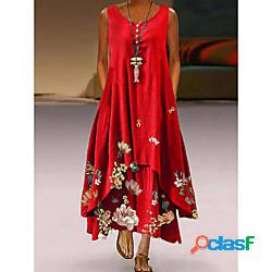 Per donna Abito linea A Vestito maxi Immagine 8 Immagine 1