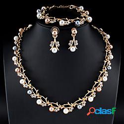 Per donna Bracciali a catena e maglie Orecchini a cerchio