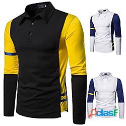 Per uomo Camicia da golf Golf POLO Traspirante Asciugatura