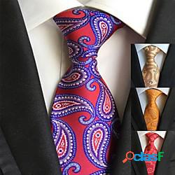 Per uomo Da ufficio / Matrimonio / Signore Cravatta Jacquard