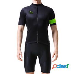 Per uomo Manica corta Maglia con salopette corta da ciclismo