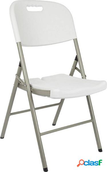Perel folding chair Sedia da campeggio Bianco FP164N Carico