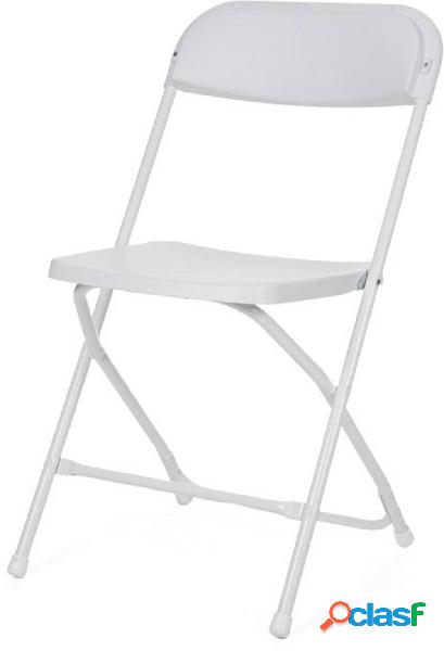 Perel folding chair Sedia da campeggio Bianco FP166N Carico