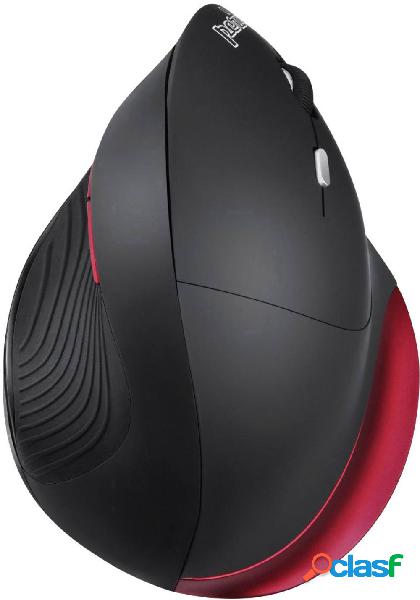 Perixx 718R Mouse wireless Senza fili (radio) Ottico Nero,