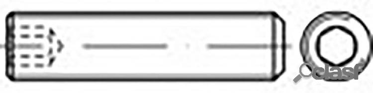 Perno filettato;M4X16 mm;Acciaio 45 H temperato;1000 pz.