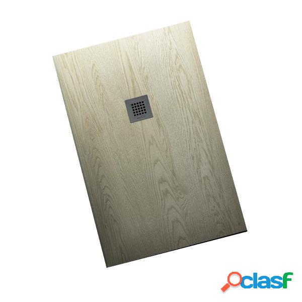 Piatto Doccia 100X120 effetto legno realizzato in marmo