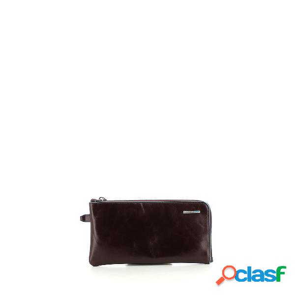 Piquadro POCHETTE POLSO BLUSQUARE TESTA MORO