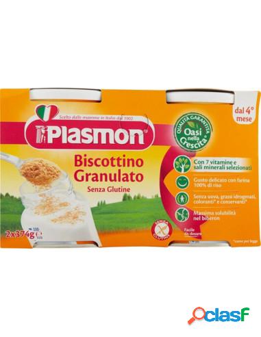 Plasmon - Biscotto Granulato Senza Glutine 2x374g Plasmon