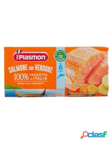 Plasmon - Omogeneizzato Salmone E Verdure 2x80g Plasmon