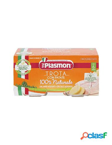 Plasmon - Omogeneizzato Trota E Verdure 2x80g Plasmon