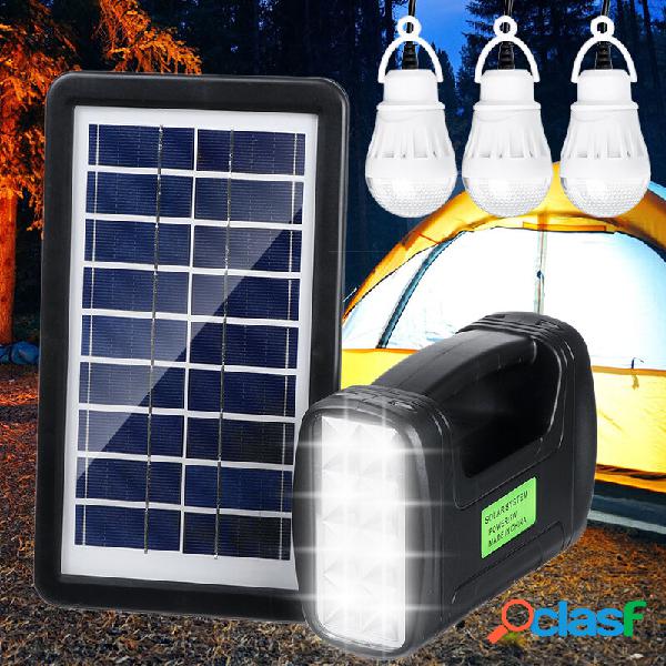 Portable solare Generator System Luce di emergenza per