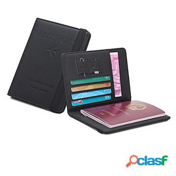 Portafoglio da Viaggio per RFID-Blocking / Supporto per