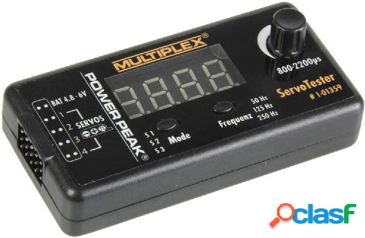 Power Peak Tester servo (L x L x A) 75 x 38 x 27 mm 1 pz.