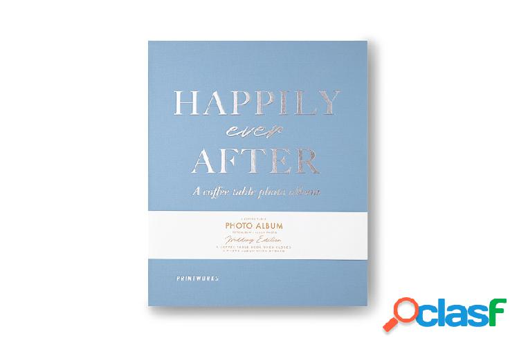 Printworks Album fotografico Happily ever after azzurro