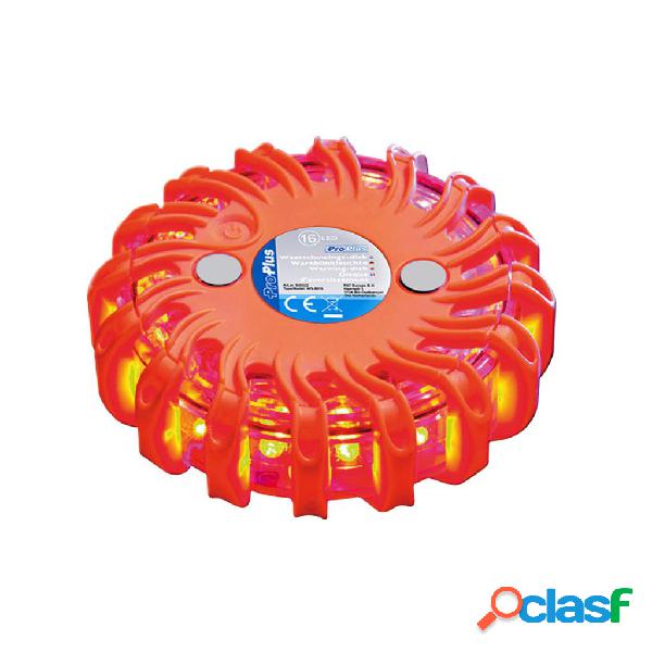 ProPlus Disco davvertimento a 16 LED arancione 540322