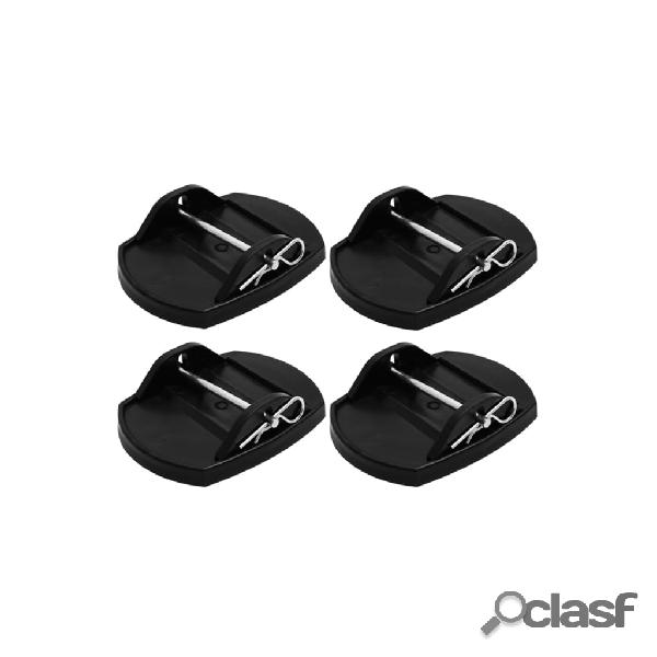 ProPlus Piastre di Supporto per Roulotte 4 pz Perni in