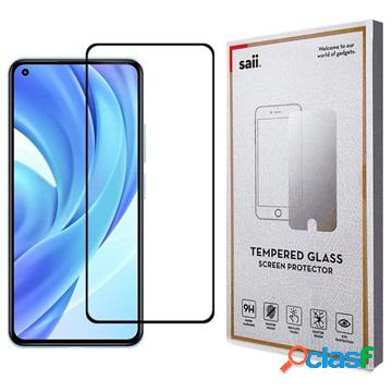 Proteggi Schermo Saii Premium per Xiaomi Mi 11 Lite - 9H - 2