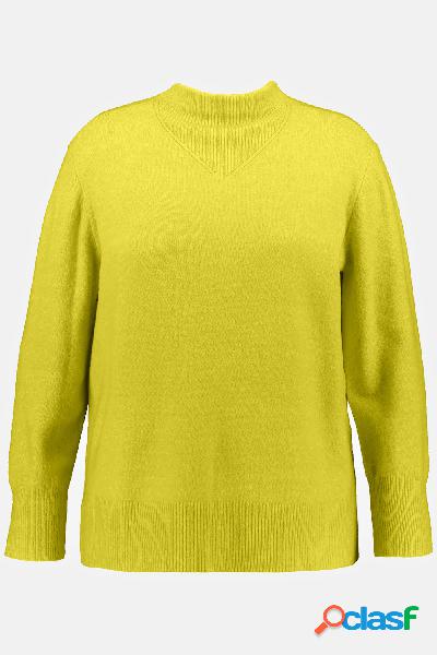 Pullover, Donna, Verde, Taglia: 56/58, Fibre