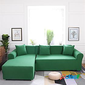 Pure Color Dustproof Stretch Slipcovers Stretch Sofa Cover
