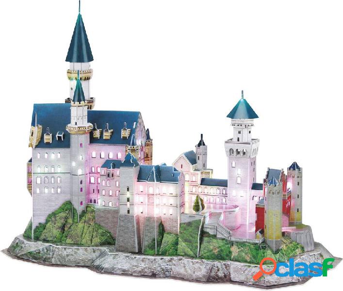 Puzzle 3D lucchetto Neuschwanstein edizione LED