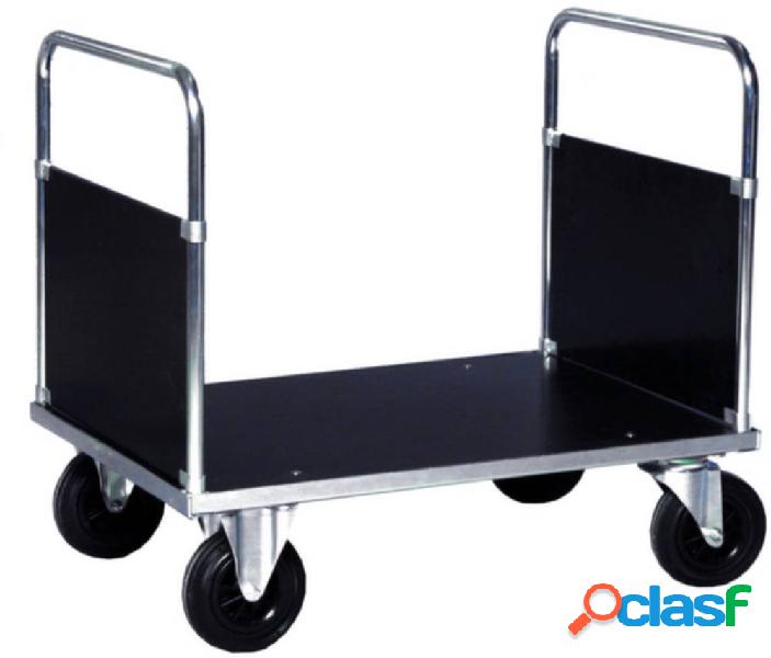 ROLLCART 02-6048VZ Carrello a doppio pianale Acciaio zincato