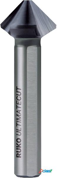 RUKO 102776P Svasatore conico 12.4 mm HSS Alberino a 3 facce
