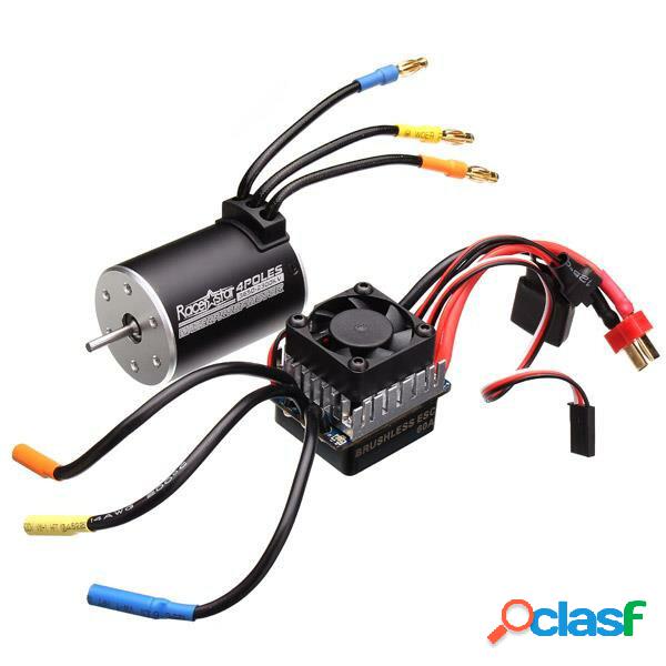 Racerstar 3650 Sensorless Brushless Waterproof Motor 60A ESC