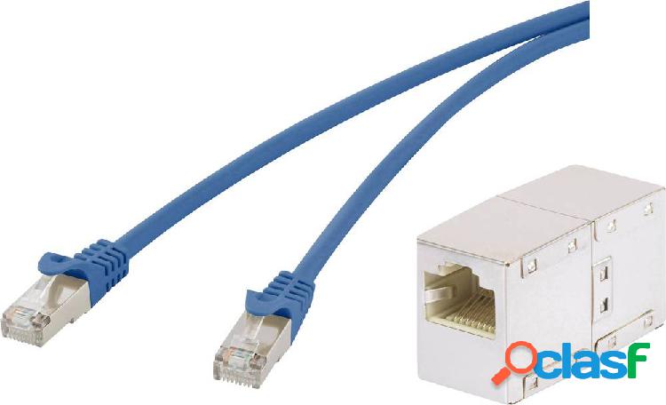 Renkforce RF-3828864 RJ45 Cavo di rete, cavo patch CAT 5e