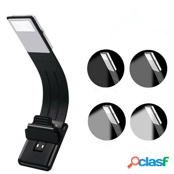 Ricaricabile USB LED Luce per libri di lettura flessibile