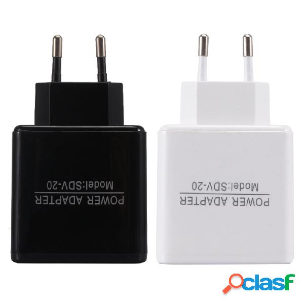 Riconoscimento intelligente UE 5V 2.4A Dual USB Charger