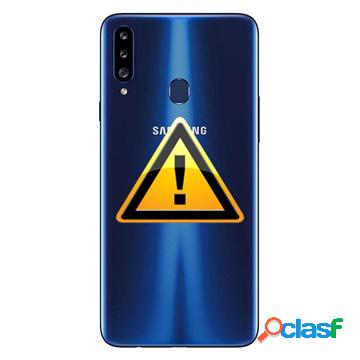 Riparazione del Copribatteria per Samsung Galaxy A20s - Blu