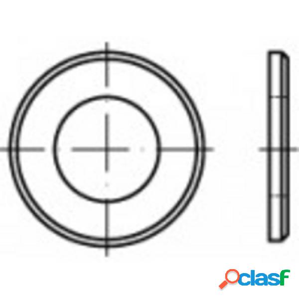 Rondelle 28 mm 50 mm Acciaio zincato 100 pz. TOOLCRAFT