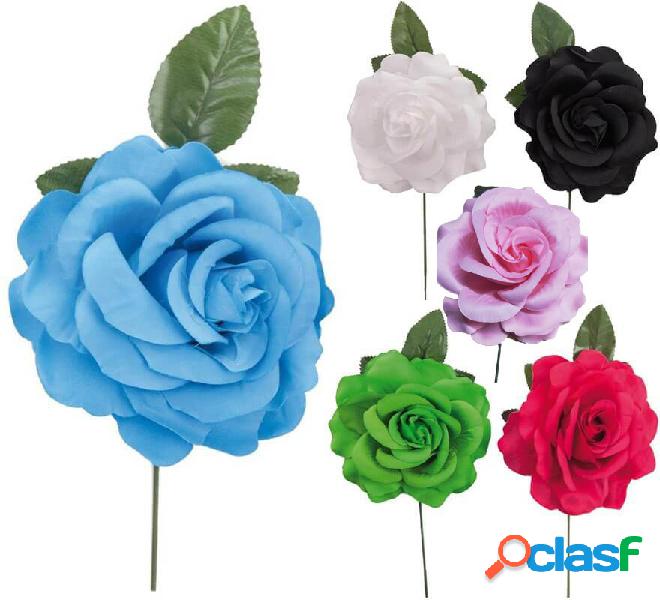 Rosa in vari colori per Flamencas e Chulapas