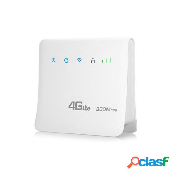Router WiFi 4G 300 Mbps LTE CPE Mobile Router Supporto SIM