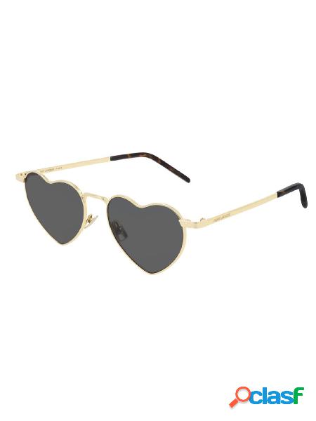 SAINT LAURENT OCCHIALI DA SOLE DONNA SL301LOULOU004 METALLO