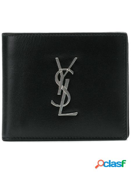 SAINT LAURENT PORTAFOGLIO UOMO 4532760SX0E1000 PELLE NERO