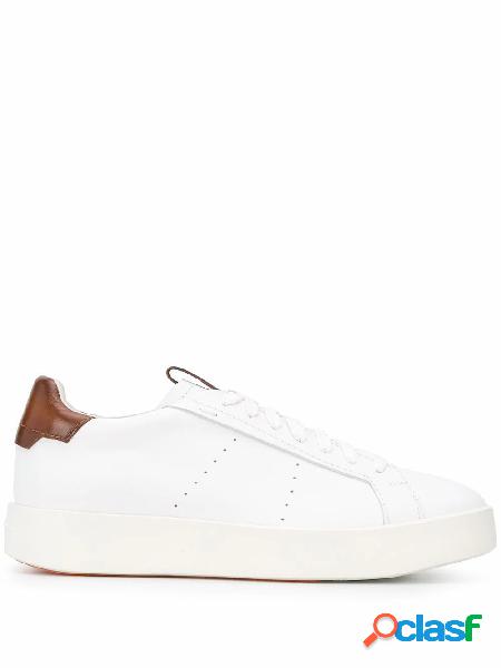 SANTONI SNEAKERS UOMO MBWI21303BARXDSPI30 PELLE BIANCO