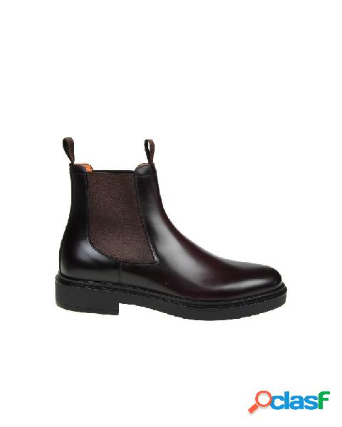 SANTONI STIVALETTI UOMO MGWB10027NERIFKPB50 PELLE MARRONE