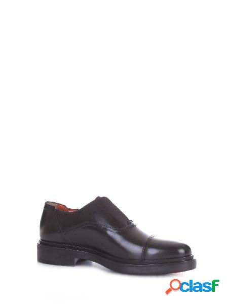 SANTONI STRINGATE UOMO MGWB15803NERIOLCN01 PELLE NERO