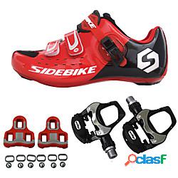 SIDEBIKE Per adulto Scarpe da ciclista con pedale e