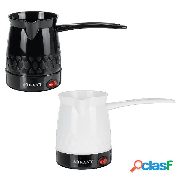 SOKANY Caffettiera elettrica da 600 W Caffettiera turca Moka